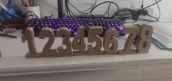 Numbers from 1 to 0