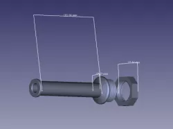 Odd Size Spool holder for Ender 3