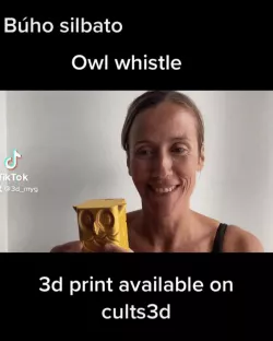 Owl Whistle - the whistle that sounds like a real owl!