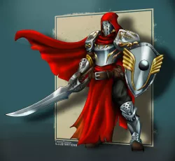 Paladin - Fighter Miniature