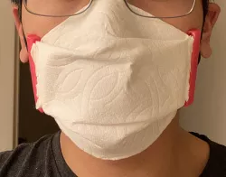 Paper Towel Face Mask