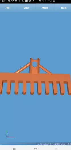 Personal golf club bunker rake