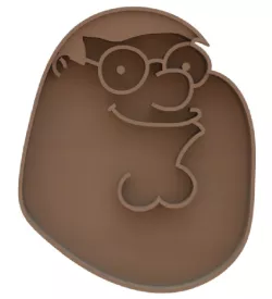 Petter Griffin family guy cookie cutter