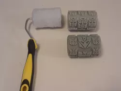 Phelps3D Transformers Generation One Autobot and Decepticon Symbol Paint Rollers
