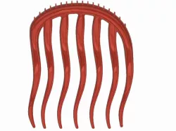 PLEAT HAIR COMB barrette Multi purpose Female Style Braiding Tool hair styling roller braid accessories for girl headdress weaving fbh-17 3d print cnc
