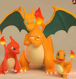 Pokemon charmander evolution pack