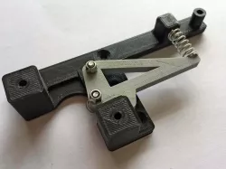 Polargraph / Vertical Plotter Spring Tensioned Motor Mount