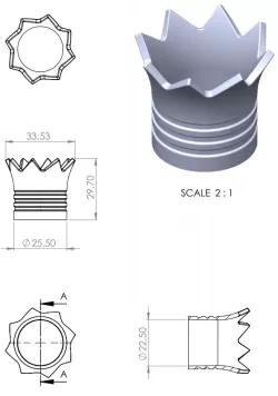 POPEYE PADDLE-WAGON CROWN (BRACCIO DI FERRO) - NACORAL