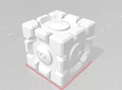 Portal cube Dice