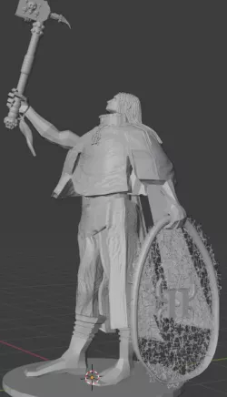 Priestess with Hammer