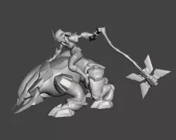 Project Sejuani 3D Model