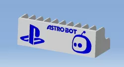 PS5 Game cases storage DESIGN ASTRO BOT- Video game storage stand DESIGN ASTRO BOT