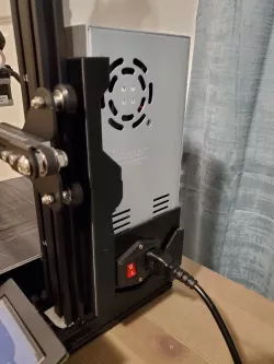 Quick Detachable Ender 3 PSU Power Supply MOUNT