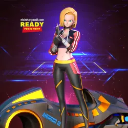 Racer Android 18