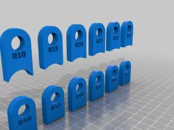 Radius Template