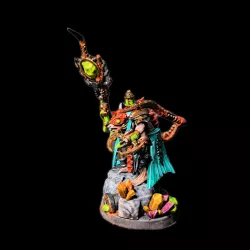 Ratkin Supreme Warlock | Fantasy Resin Miniature