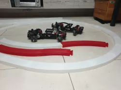 RC track barriers