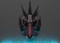 Red Dragon Mask