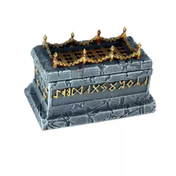 Sarcophagus With Skeleton Or Secret Stair Case Insert and Two Tops
