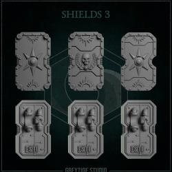 3 shields dimension 3D Models | Page 1 | STLFinder