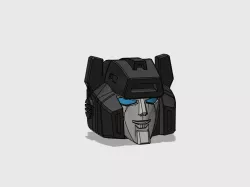 Sideswipe head Combiner Wars 4mm