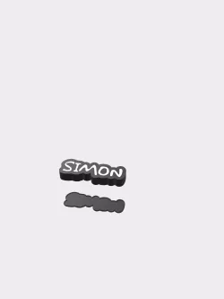 Simon nameled - FONT Simpsons