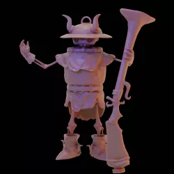 Skeleton knight