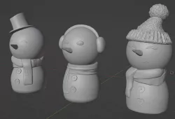 Snowkid trio!