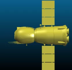 Soyuz spacecraft - export from CGTRADER