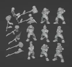 space dwarf berserkers