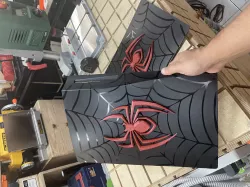 Spider man 3D logo PS5