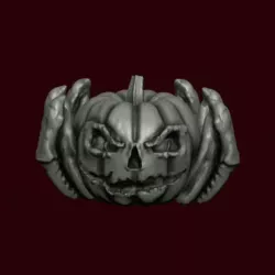 Spider pumpkin