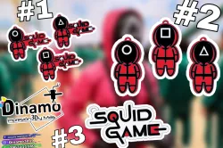 Squid Game Keychain, Squid Game Keychain, Squid Game Keychains