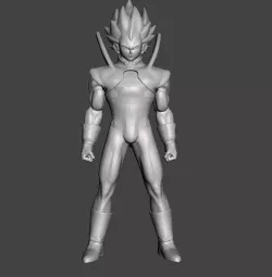 Super Oren Vegeta 3D Model