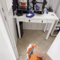 Super string shooter! EzString Shooter! With 3d printed battery holder!