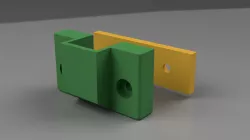 Technics 1200/1210 Hinge + Plate