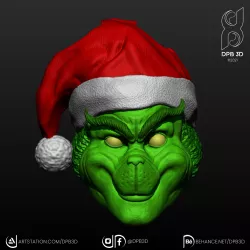 The Grinch Keychain