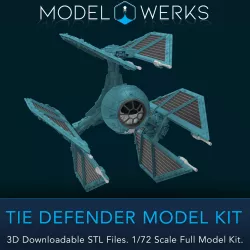 Tie Defender 1/72 Scale Tie Fighter