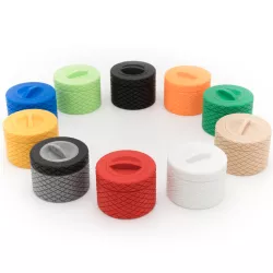 Toothless Herb Grinder With Magnets and Hidden Container Turbine Design