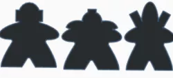 Traditional Grimdark Meeple - Set 1