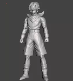 Trunks (Normal) Dragon Ball GT 3D Model