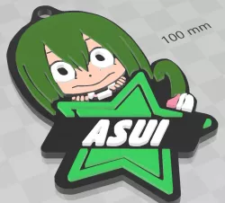 Tsuyu Asui My Hero Academia Key Chain