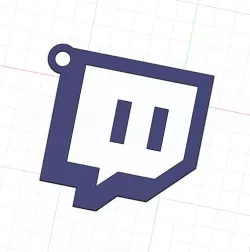 Twitch keychain