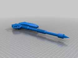 Two handed Chainsaw Axe