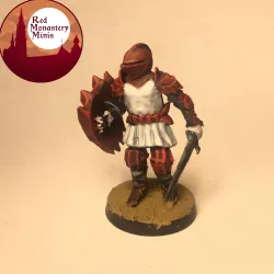 Vampire Squire with Sword and Shield
