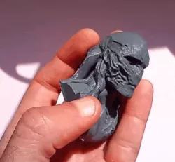 Vecna bust print in place.