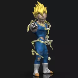 Vegeta Dragon Ball With SLA Printable