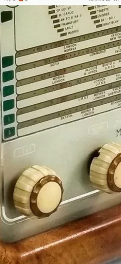 Vintage radio knob universal