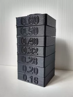 VMO 3D PRINTER LAYER TEST - THE BEST