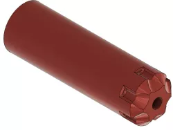 void whisper 45 acp long 2 segment pistol silencer
